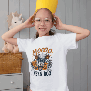 Halloween Cow Tee