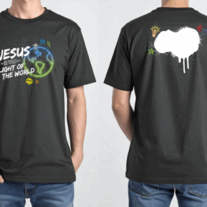 Custom "Light of the World" Graffiti Tee